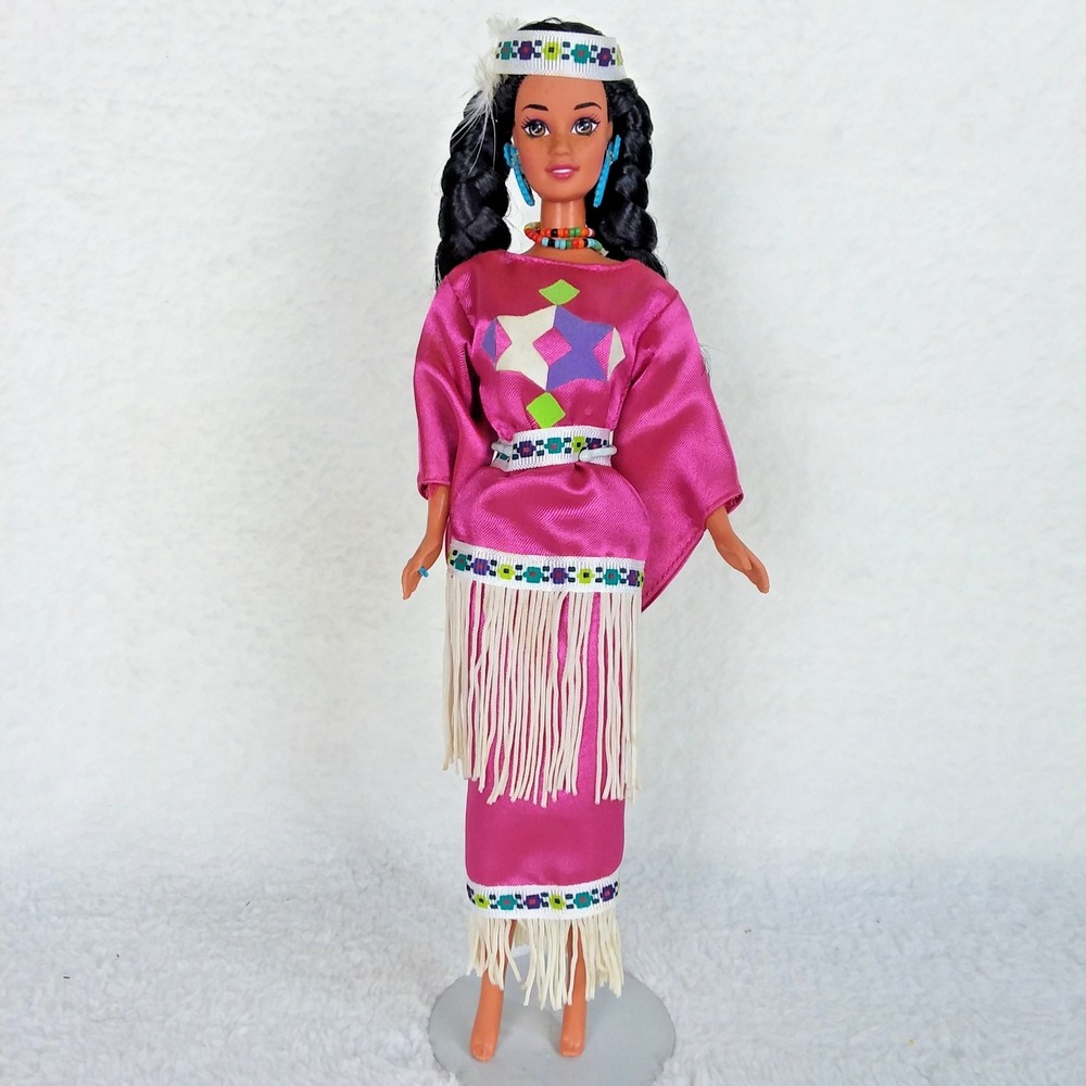 Third Edition Native American Barbie 12699 Dolls of the World 1994
